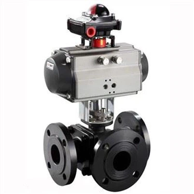 ลูกบอลลอยตัวกับลูกบอลที่ติดตั้งบนแกนหมุนในวาล์วเปิด-ปิดแบบใช้ลมแตกต่างกันอย่า...